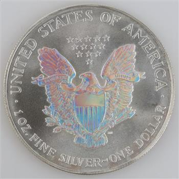 2000 American Eagle Hologram Fine Silver Includes COA