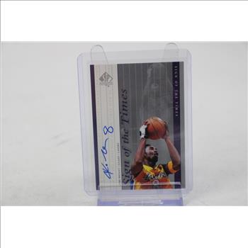 2000 SP Authentic Kobe Bryant Autograph #KB