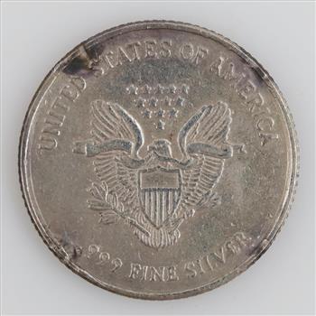 2000 US Fine Silver Round