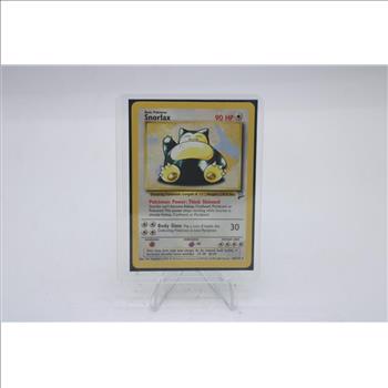 2000 WOTC Pokemon Snorlax 30/130 Base Set 2