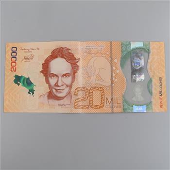 20,000 Costa Rican Colon, Foreign Currency