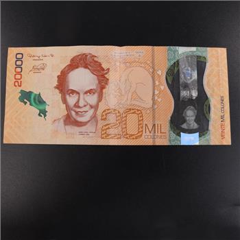 20,000 Costa Rican Colon, Foreign Currency