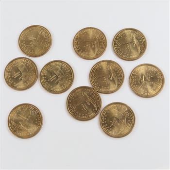 2000-P Sacagawea Dollar, 10 Pieces