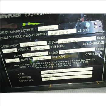 2001 New Flyer D40LF (Hartford, CT 06114)