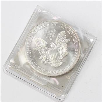 2001 Silver Walking Liberty Coin