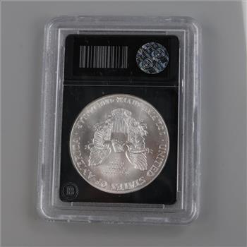 2002 US American Eagle Fine Silver Dollar 1oz Round