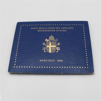 2002 Vatican Euro Coin Set