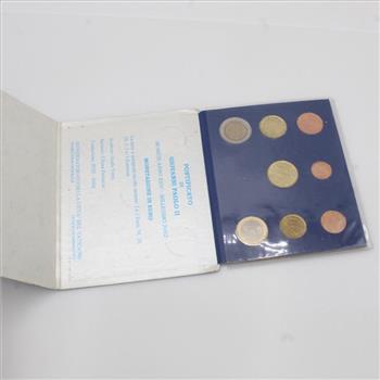 2002 Vatican Euro Coin Set