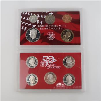 2002-S US Mint Proof Set, 2 Pieces