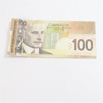 2004 Canadian 100 Dollar Bank Note