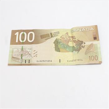 2004 Canadian 100 Dollar Bank Note