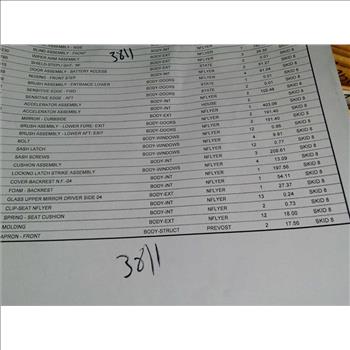 2004 New Flyer Bus Parts Pallet (Hartford, CT 06114)