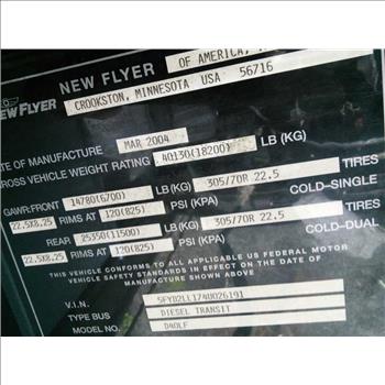 2004 New Flyer D40LF (Hartford, CT 06114)