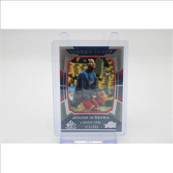 2004 Upper Deck SP LeBron James Season In Review 014/999 #154