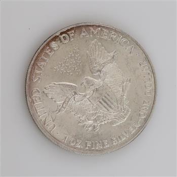 2004 US American Eagle Fine Silver Dollar 1oz