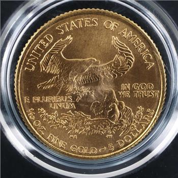 2005 American Gold Eagle 5 Dollar 1/10oz