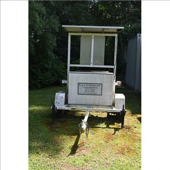 2005 K&K Systems Radar Trailer (Granby, MA 01033)