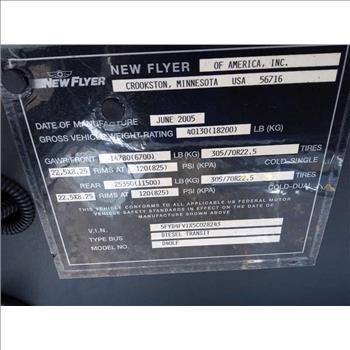 2005 New Flyer D40LF (Hartford, CT 06114)