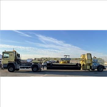 2006 Mercedes-Benz Actros 2040 AS #90143 & Overaasen Trailer Runway Sweeper RS400 (Newark Airport)