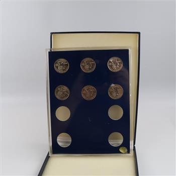 2006 US Statehood Collection Quarters, 6 Coins
