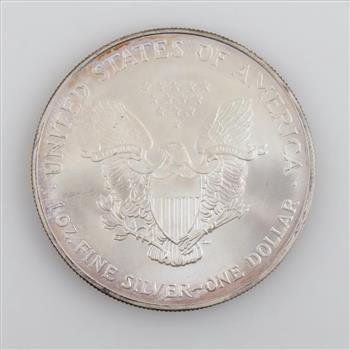 2007 American Eagle Fine Silver Dollar 1oz