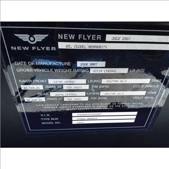 2007 New Flyer D40L (Hartford, CT 06114)