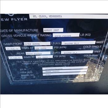 2007 New Flyer D40LF (Hartford, CT 06114)