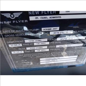 2007 New Flyer D40LF (Hartford, CT 06114)