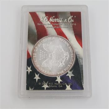 2007 US American Eagle Fine Silver Dollar 1oz