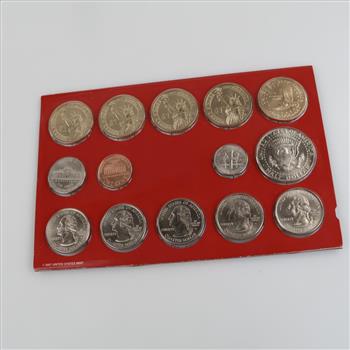 2007-D US Mint UNC Coin Set With COA