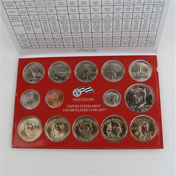 2007-D US Mint UNC Coin Set With COA