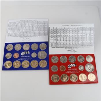 2008 P&D US Mint Uncirculated Coin Sets, 2 Sets