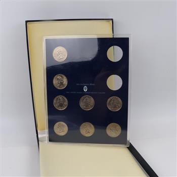 2008 US Statehood Quarter Collection, 8 Coins