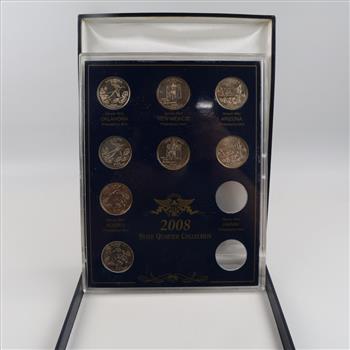 2008 US Statehood Quarters, 8 Coins