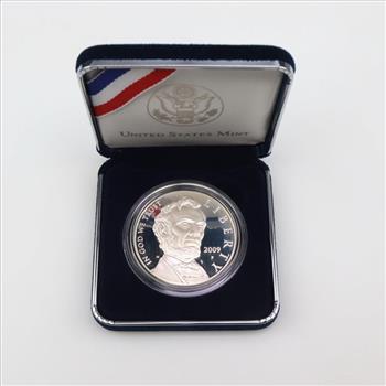2009 Abraham Lincoln Commemorative Silver Proof Dollar