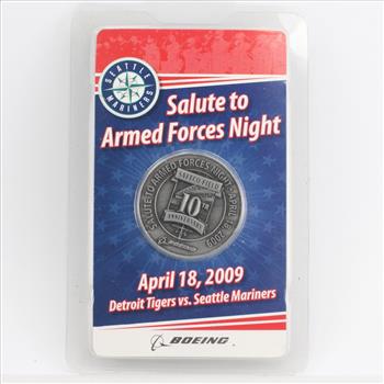 2009 Boeing Challenge Coin Salute To The Armed Forces