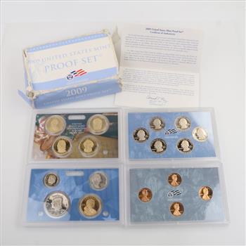 2009 US Mint Proof Set includes COA