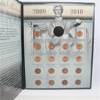 2009-2010 Lincoln Penny Collection, 18 Coins