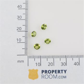 2.00ct TW Peridot, 4 Stones