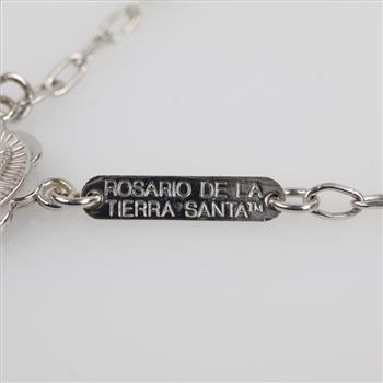 2.00cts TW Diamond 14kt White Gold Rosary-Evaluated By Our Certified Gemologist-AGS/GIA