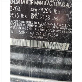 2010 Hyundai Sonata (Jamaica, NY 11430)