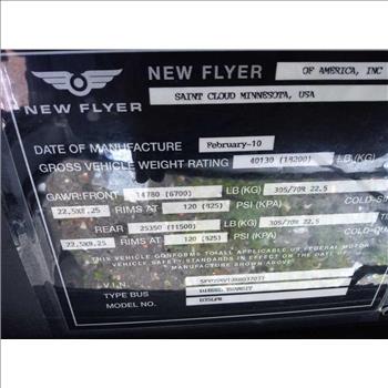 2010 New Flyer Low Floor Re-styled (Hartford, CT 06114)