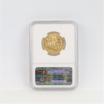 2010-W MS70 First Spouse Buchanan's Liberty Fine Gold $10 1/2oz NGC Graded
