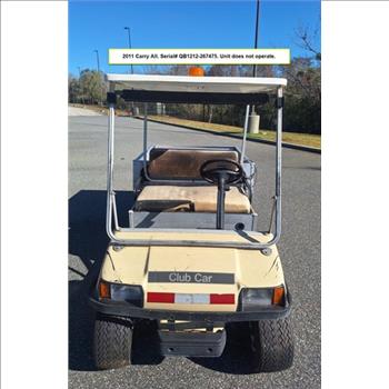 2011 CarryAll Club Car VC # 00217689 (Orlando, FL 32825)