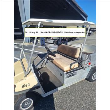 2011 CarryAll Club Car VC # 00217689 (Orlando, FL 32825)