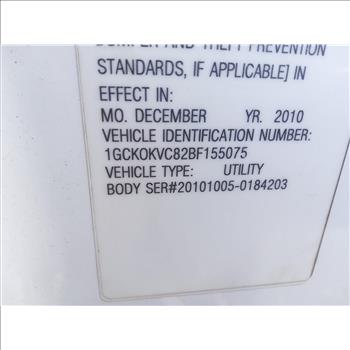 2011 Chevrolet 2500 Utility (Hartford, CT 06114)