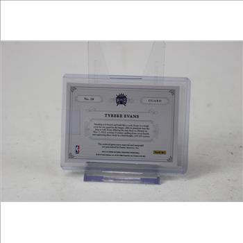 2012-13 Panini National Treasures Tyreke Evans Auto #14 17/25