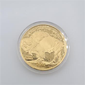 2013 $50 Buffalo Tribute Proof Coin Copy/ With COA