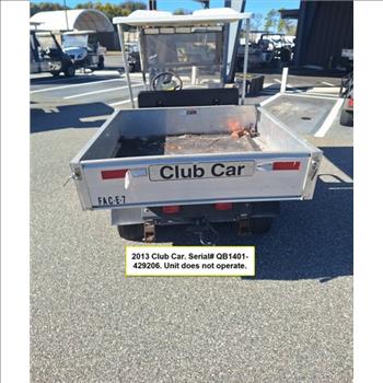 2013 CarryAll Club Car VC # 00220597 (Orlando, FL 32825)