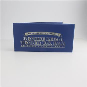 2013 Colorized US 2 Dollar Bill With COA